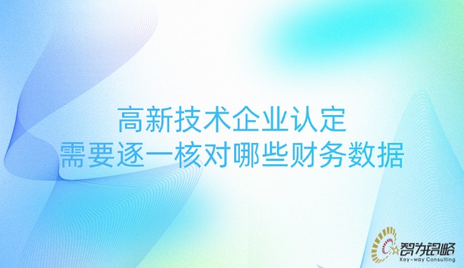 高新技術(shù)企業(yè)認(rèn)定需要逐一核對(duì)哪些財(cái)務(wù)數(shù)據(jù).jpg